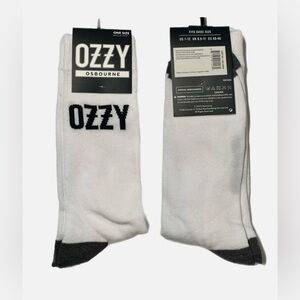 OZZY Crew Socks Men’s Size 7-12 Rock Band Graphic Novelty Socks 1 Pair New